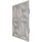 Ekena Millwork 19 5/8in. W x 19 5/8in. H York EnduraWall Decorative 3D Wall Panel Covers 2.67 Sq. Ft. WP20X20YODVG - alternate 6